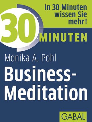 cover image of 30 Minuten Business-Meditation